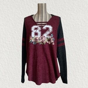 No Boundaries Long Sleeve Hooded Shirt